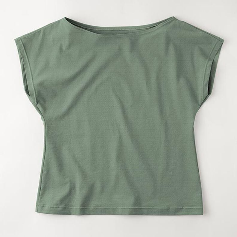 Medium Cotton Jersey Plain – pine, image number 8