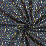 Cotton Poplin Hearts and Stars – midnight blue/gold,  thumbnail number 3