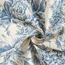 Decor Fabric Canvas Toile de Jouy 280 cm – blue,  thumbnail number 3