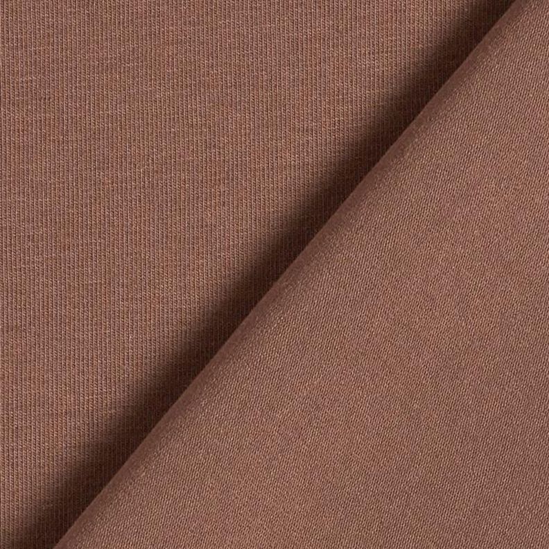 GOTS Cotton Jersey | Tula – brown,  image number 3