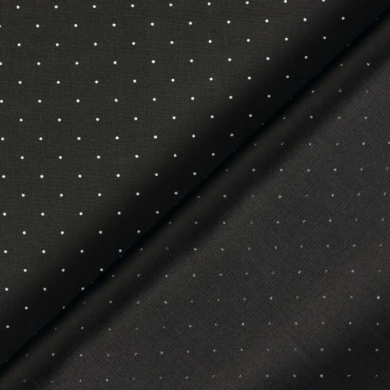 Lining Fabric Little Dots – black/white,  image number 3