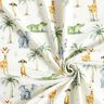 Cotton Jersey Baby Jungle Animals Digital Print – offwhite,  thumbnail number 3
