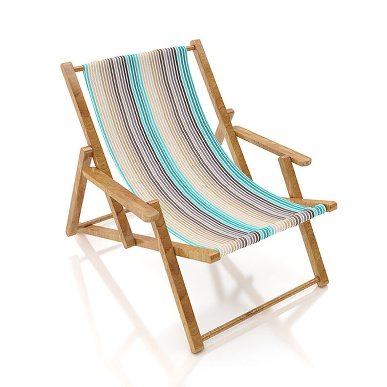 Outdoor Deckchair fabric Longitudinal stripes 45 cm,  image number 4
