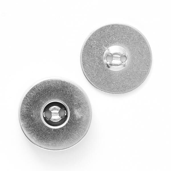 Magnetic Button [  Ø18 mm ] – silver metallic,  image number 2