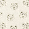 Brushed Sweatshirt Fabric Bear – light beige/olive,  thumbnail number 1