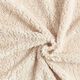 Faux Fur Teddy Fabric – light beige,  thumbnail number 1