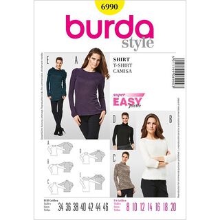 Top, Burda 6990, 