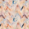 Watercolour zigzag cotton jersey – cashew,  thumbnail number 1