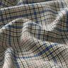 Cotton Blend fine check print – cashew/royal blue,  thumbnail number 2