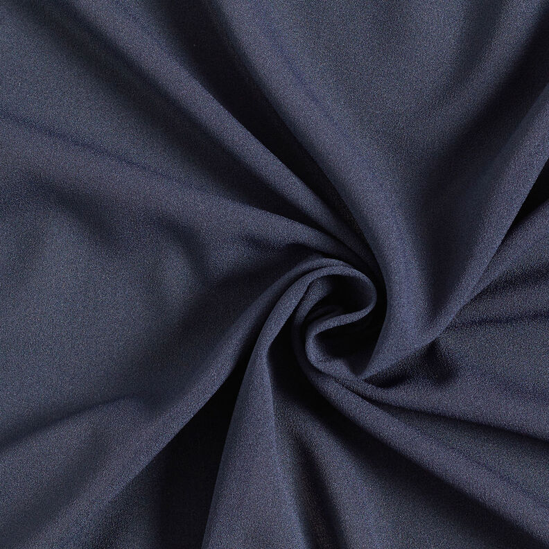 Crepe Georgette – blue-black,  image number 1