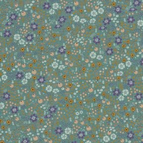 Cotton Jersey Forest flower meadow Digital Print – reed, 