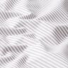 Cotton Poplin Stripes, yarn-dyed – grey/white,  thumbnail number 2