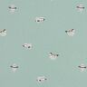 Cotton Jersey Sloths – pale mint,  thumbnail number 1