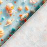 Cotton Poplin Cosmos Digital Print – light blue,  thumbnail number 4
