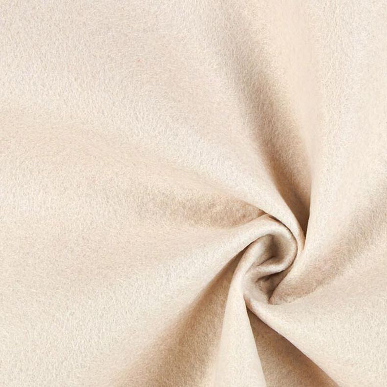 Felt 90 cm / 1 mm thick – light beige,  image number 1
