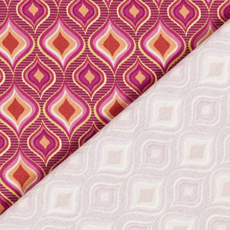 Punto Milano retro pattern – lilac,  image number 5