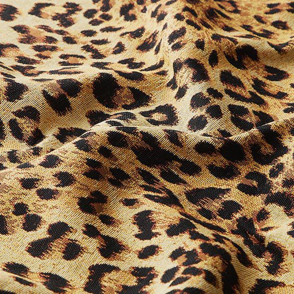 Leopard Tapestry Jacquard – beige,  image number 2