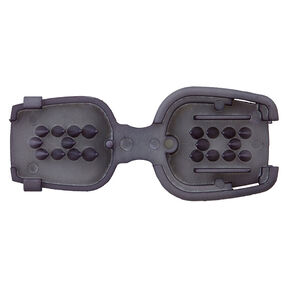 Cord End Clip [Length: 20 mm] – grey, 