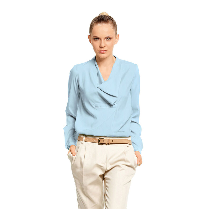 Woven Viscose Fabric Fabulous – sky blue,  image number 7