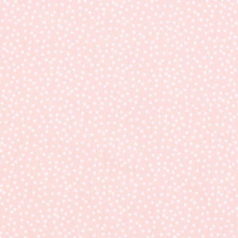 Cotton Cretonne Irregular Dots – rosé,  image number 1