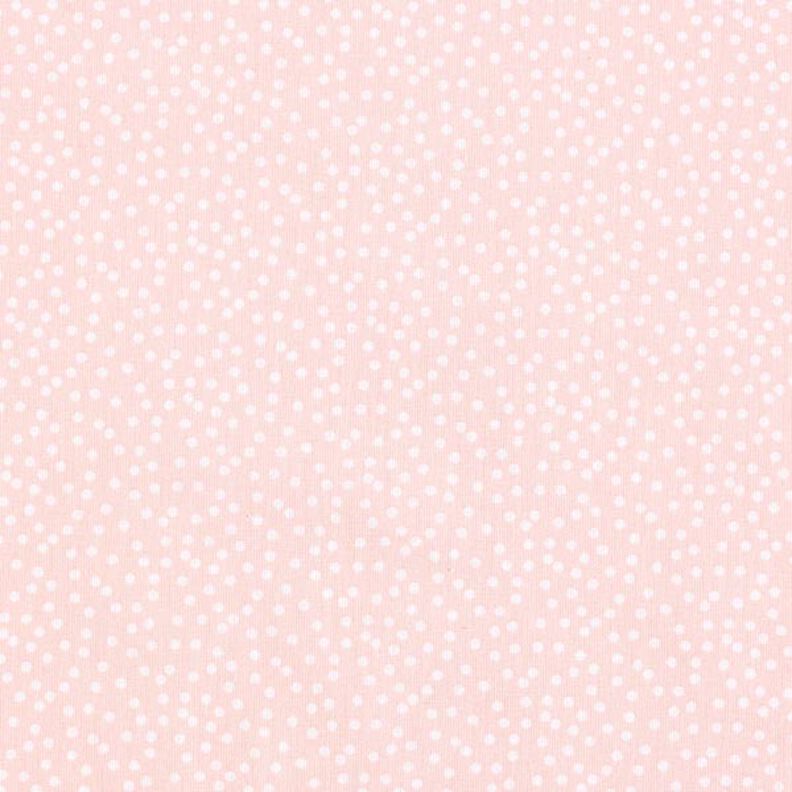 Cotton Cretonne Irregular Dots – rosé,  image number 1
