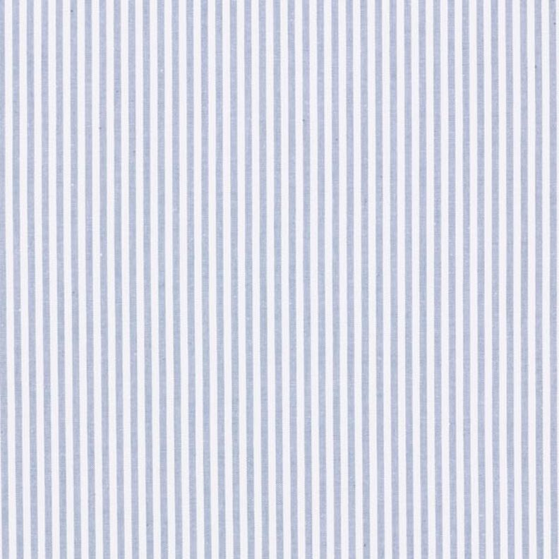 Cotton Poplin Stripes, yarn-dyed – denim blue/white,  image number 1