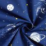 Decor Fabric Canvas Glow in the Dark Planetarium – navy blue,  thumbnail number 3