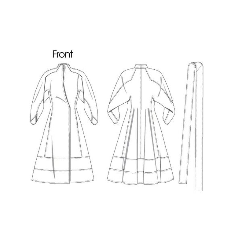 Swan-Neck Dress/ Belt by Ralph Rucci, Vogue 1239 |,  image number 7