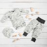 Cotton Jersey Bustling jungle animals – offwhite,  thumbnail number 6