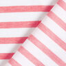 Piqué jersey stripes – white/orange,  thumbnail number 4