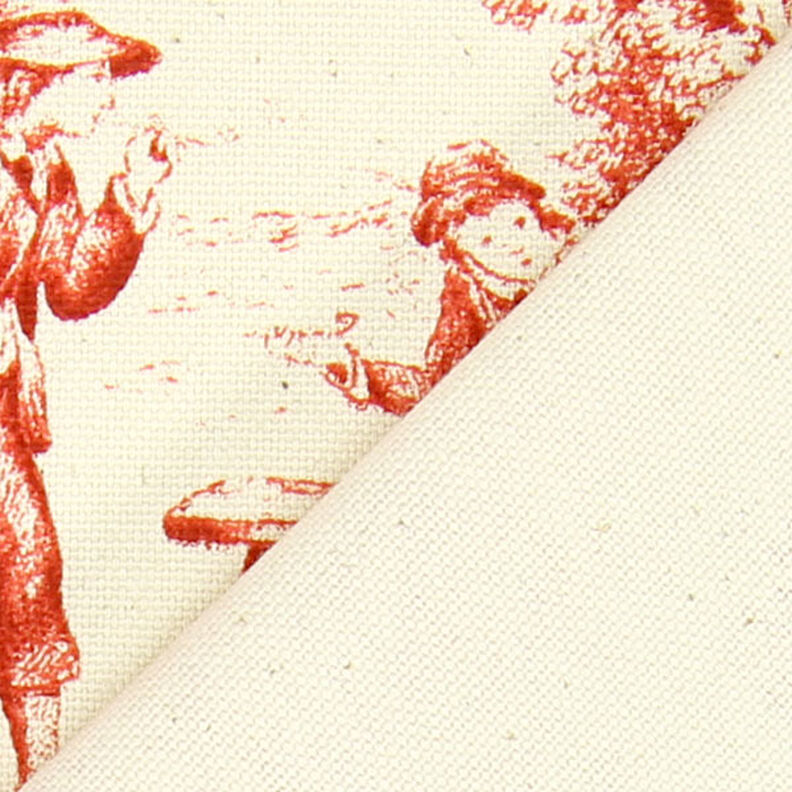 Toile de Jouy – carmine,  image number 3