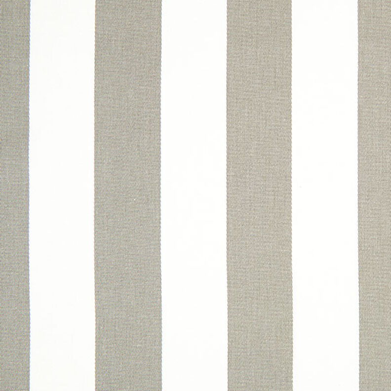 Stripes Cotton Twill 2 – grey/white,  image number 1