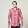Cotton Vichy check 1 cm – red/white,  thumbnail number 8