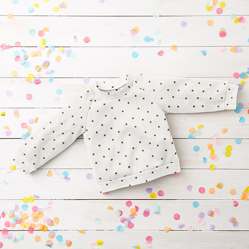 Nicky Velour ladybird – offwhite,  image number 6