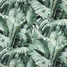 Decor Fabric Canvas painted palm leaves – ivory/eucalyptus,  thumbnail number 1