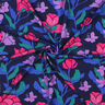 LENZING™ ECOVERO™ viscose fabric  Amira Floral | Nerida Hansen – midnight blue/intense pink,  thumbnail number 3