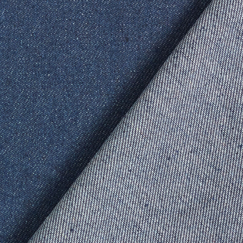 Heavy cotton denim – navy blue,  image number 3