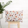Waffle Piqué colourful shapes – copper/ivory,  thumbnail number 8