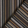 Stripy cotton blend – black brown,  thumbnail number 4