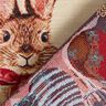 Decorative Panel Tapestry Fabric cute Easter bunny – light beige/pale mint,  thumbnail number 4