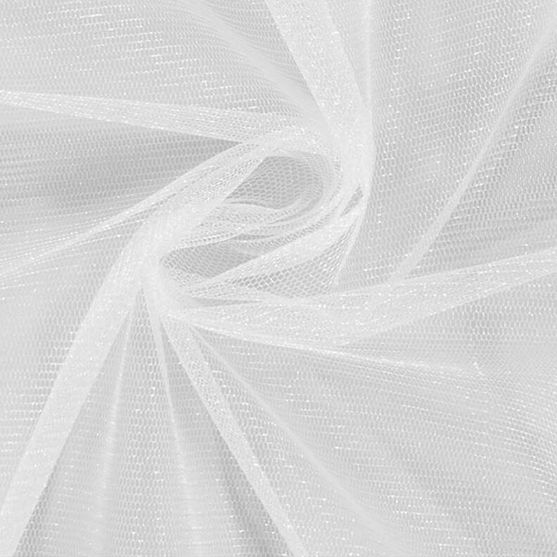 Shimmer Tulle – white,  image number 2