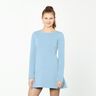 Light French Terry Plain – brilliant blue,  thumbnail number 4