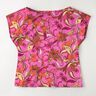 Viscose Jersey Delicate Flowers – purple/fire red,  thumbnail number 5