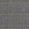 Glen Plaid Wool Fabric – dark grey/yellow,  thumbnail number 1
