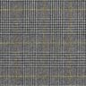 Glen Plaid Wool Fabric – dark grey/yellow,  thumbnail number 1