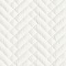 Quilted jersey, plain herringbone – white,  thumbnail number 1