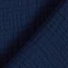 GOTS Triple-Layer Cotton Muslin – midnight blue,  thumbnail number 5