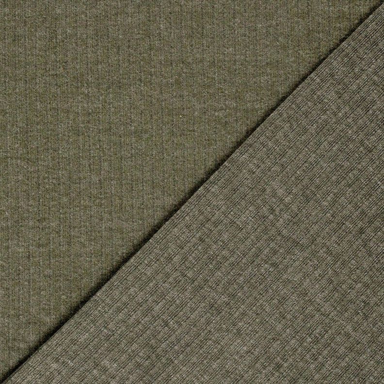 Super soft rib knit plain – dark pine,  image number 4