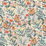 Double Gauze/Muslin Flower Meadow Digital Print | Poppy Fabrics – offwhite/peach orange,  thumbnail number 2