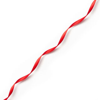 Satin Ribbon [3 mm] – red, 
